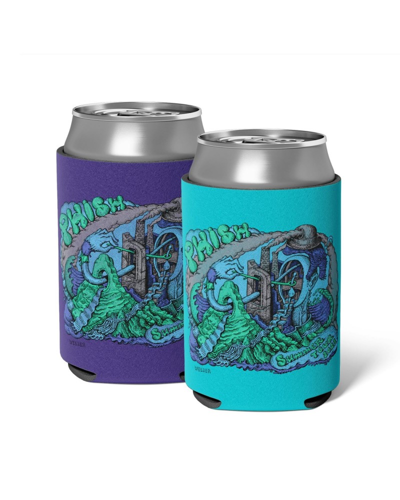 Phish Welker Free Motion Summer 2023 Can Cooler $3.22 Drinkware