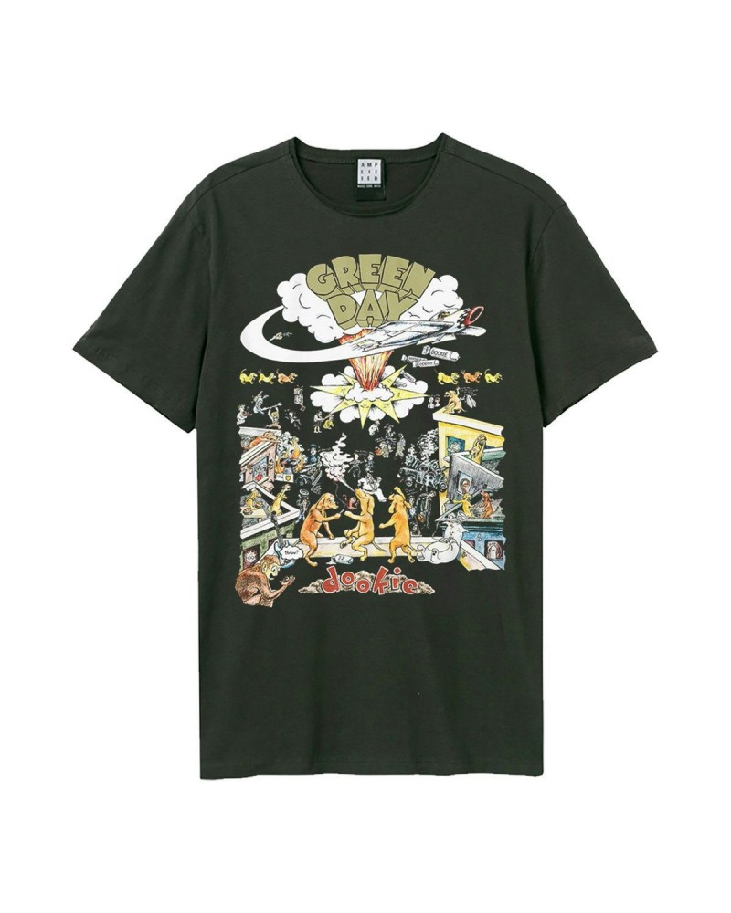 Green Day T Shirt - Dookie Amplified Vintage $12.54 Shirts