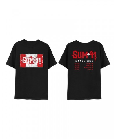 Sum 41 Canada 2022 Maple Leaf Itin Tee $16.40 Shirts