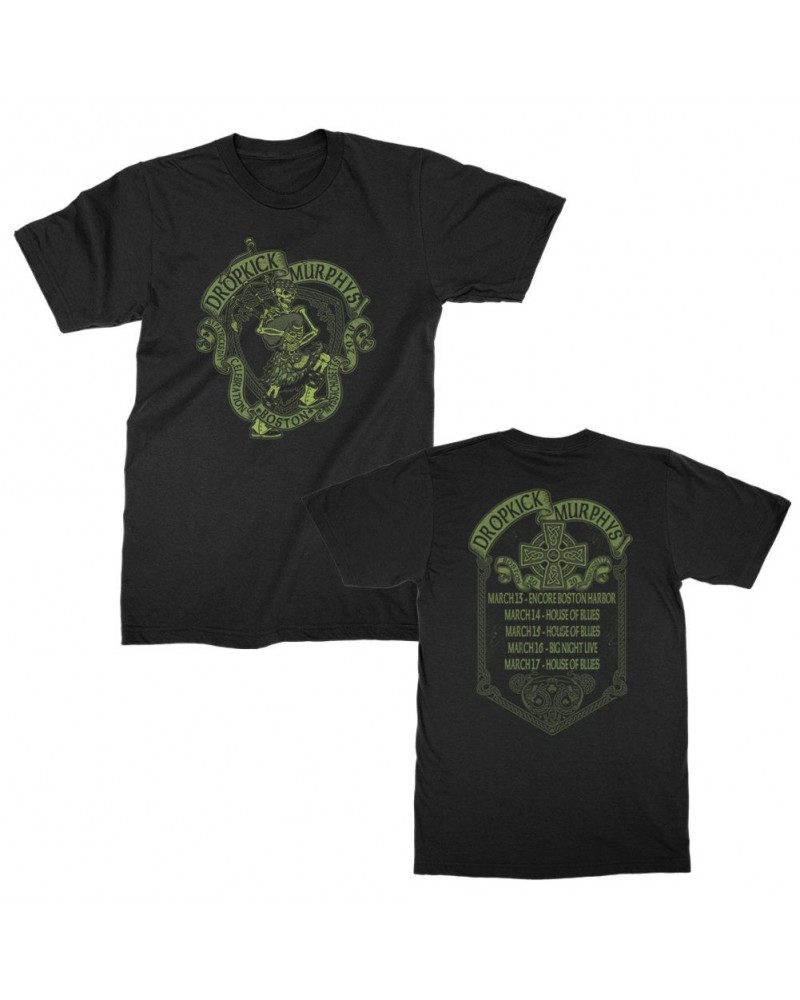 Dropkick Murphys St. Pat's 2020 Event Tee (Black) $8.82 Shirts