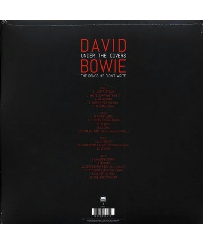 David Bowie LP - Under The Covers: The Songs He Didn't Write (2xLP) (colored vinyl) $25.27 Vinyl