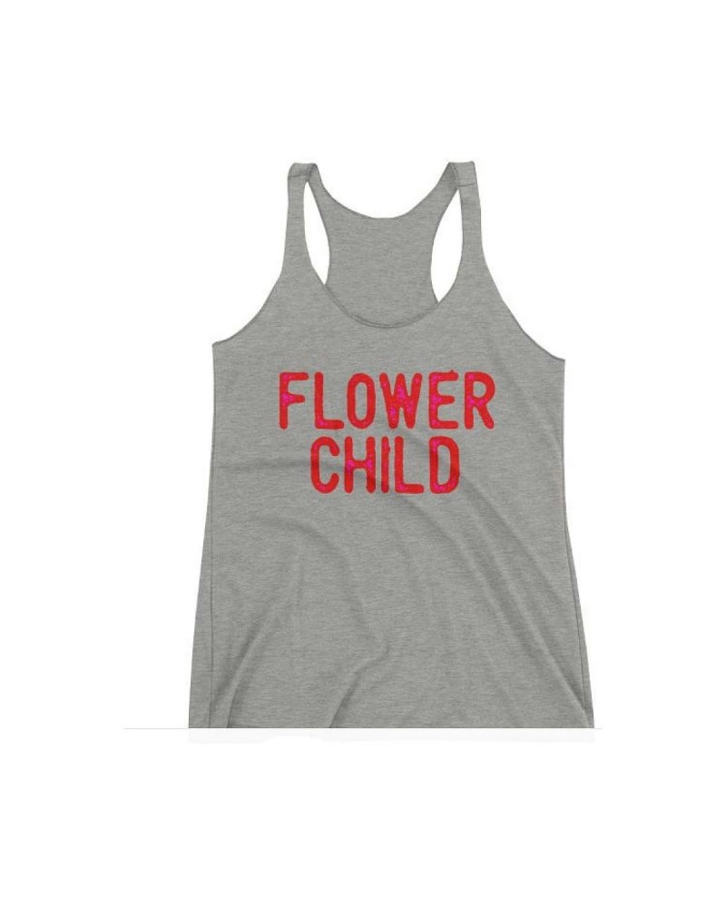 Woodstock Flowerchild Heather Racer Tank $14.62 Shirts