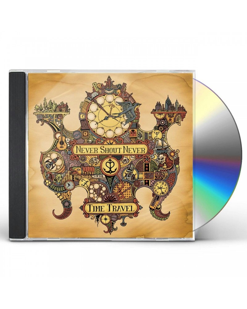 Never Shout Never TIME TRAVEL CD $5.49 CD