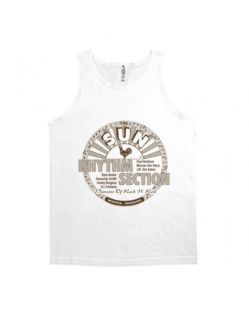 Sun Records Unisex Tank Top | Rhythm Selection Pioneers Of Rock N' Roll Shirt $9.73 Shirts