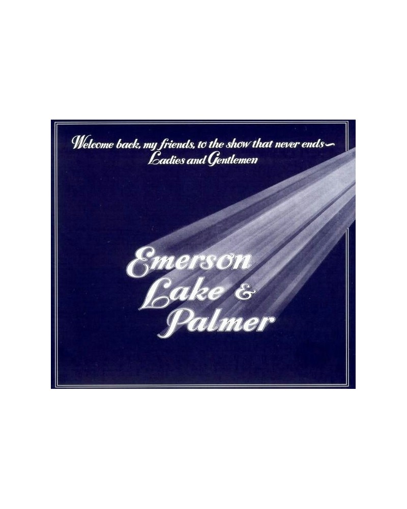 Emerson Lake & Palmer WELCOME BACK MY FRIENDS CD $6.65 CD