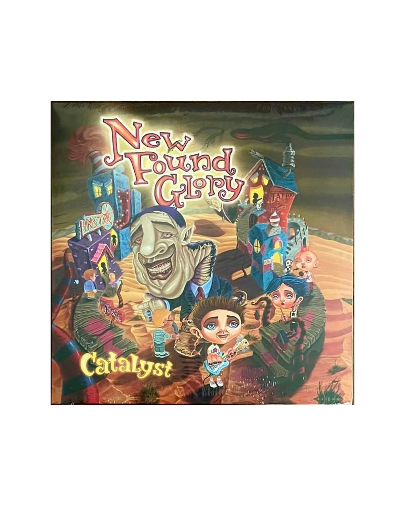 New Found Glory CATALYST (2LP/Clear/Pink/Purple Splatter) Vinyl Record $22.80 Vinyl