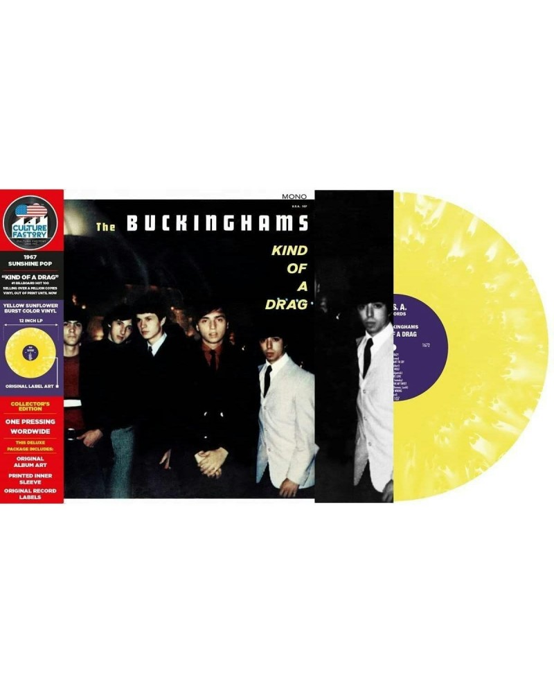 The Buckinghams Kind Of A Drag (Coloured Vinyl Record) $18.00 Vinyl