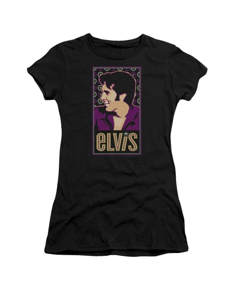 Elvis Presley Juniors Shirt | ELVIS IS Juniors T Shirt $8.33 Shirts