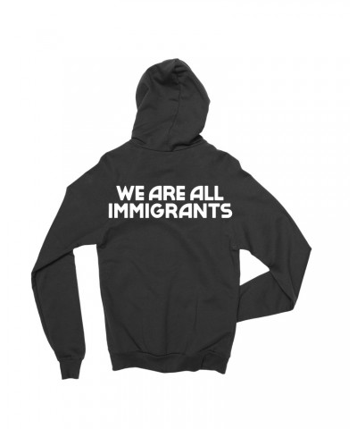 Making Movies We Are All Immigrants Hoodie - Black $23.00 Sweatshirts