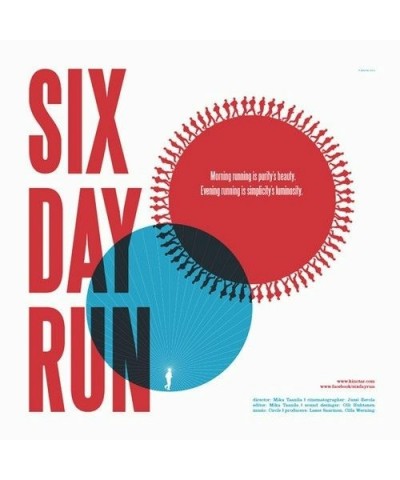 Circle SIX DAY RUN Vinyl Record $7.35 Vinyl