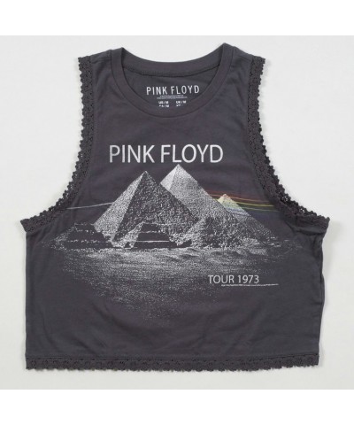 Pink Floyd Girls Pyramid '73 Sleeveless Lace Top $2.31 Shirts