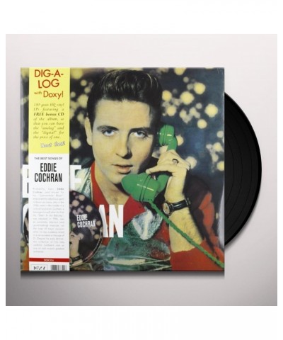 Eddie Cochran Vinyl Record - Italy Release $23.74 Vinyl