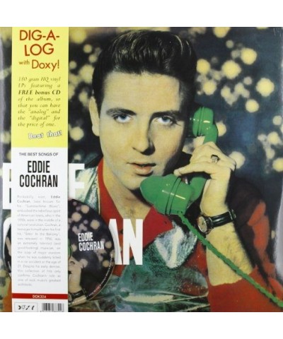 Eddie Cochran Vinyl Record - Italy Release $23.74 Vinyl