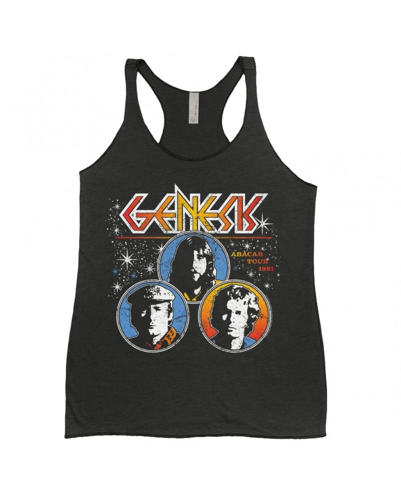 Genesis Ladies' Tank Top | 1981 Abacab Tour Distressed Shirt $12.45 Shirts