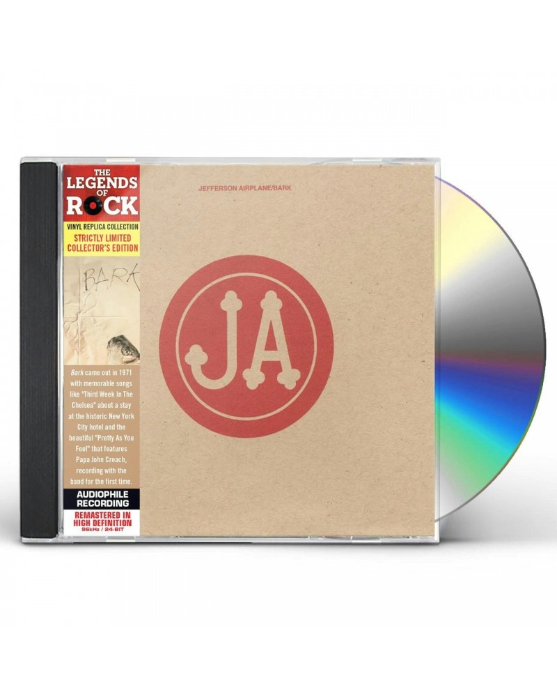 Jefferson Airplane BARK CD $7.37 CD