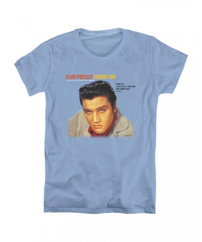 Elvis Presley Women's Shirt | LOVING YOU SOUNDTRACK Ladies Tee $8.28 Shirts