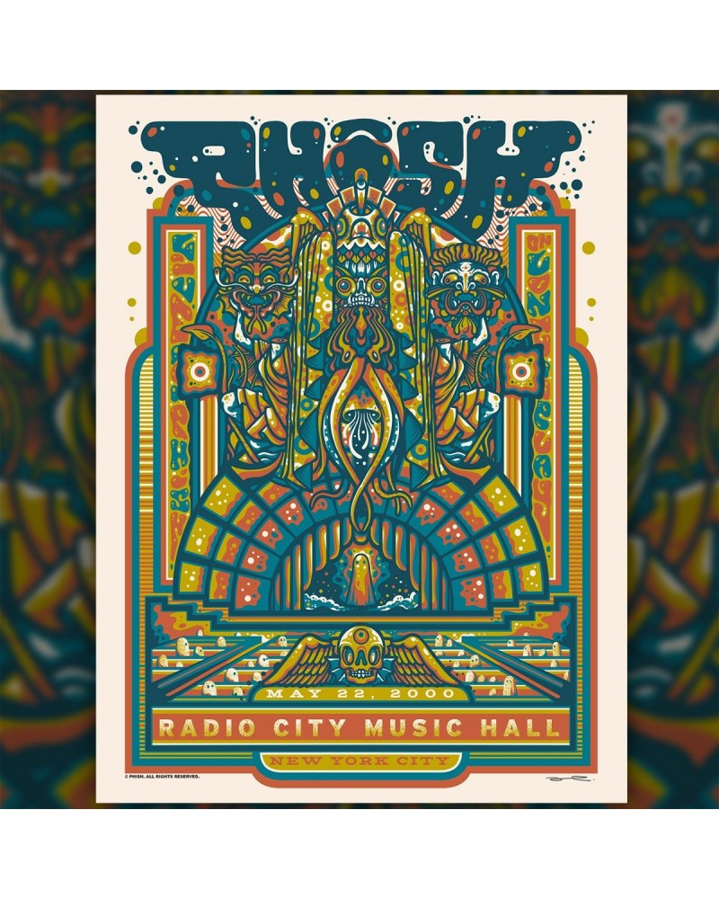 Phish Limited Edition "Ghost” LP on LP 04 Poster by Drew Millward $18.00 Vinyl