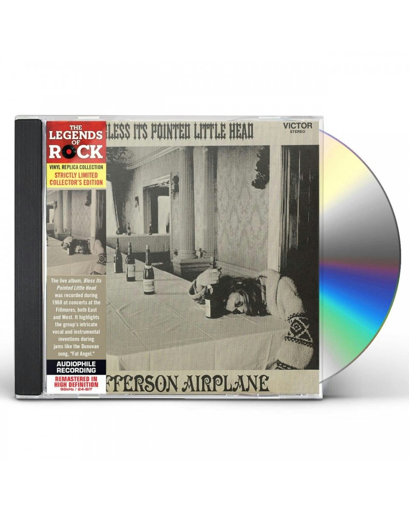 Jefferson Airplane BLESS ITS POINTED HEAD CD $7.35 CD