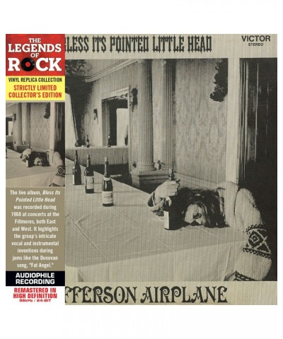 Jefferson Airplane BLESS ITS POINTED HEAD CD $7.35 CD