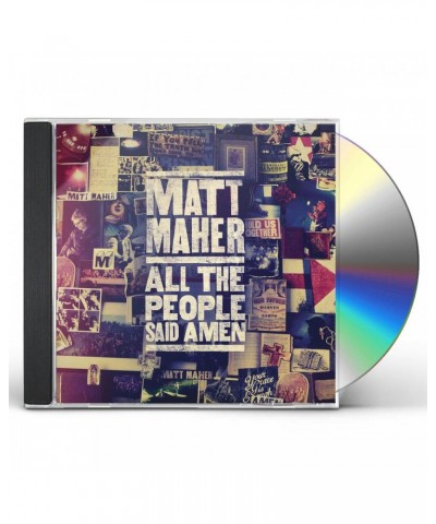 Matt Maher ALL THE PEOPLE SAID AMEN CD $6.43 CD