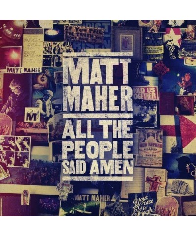 Matt Maher ALL THE PEOPLE SAID AMEN CD $6.43 CD