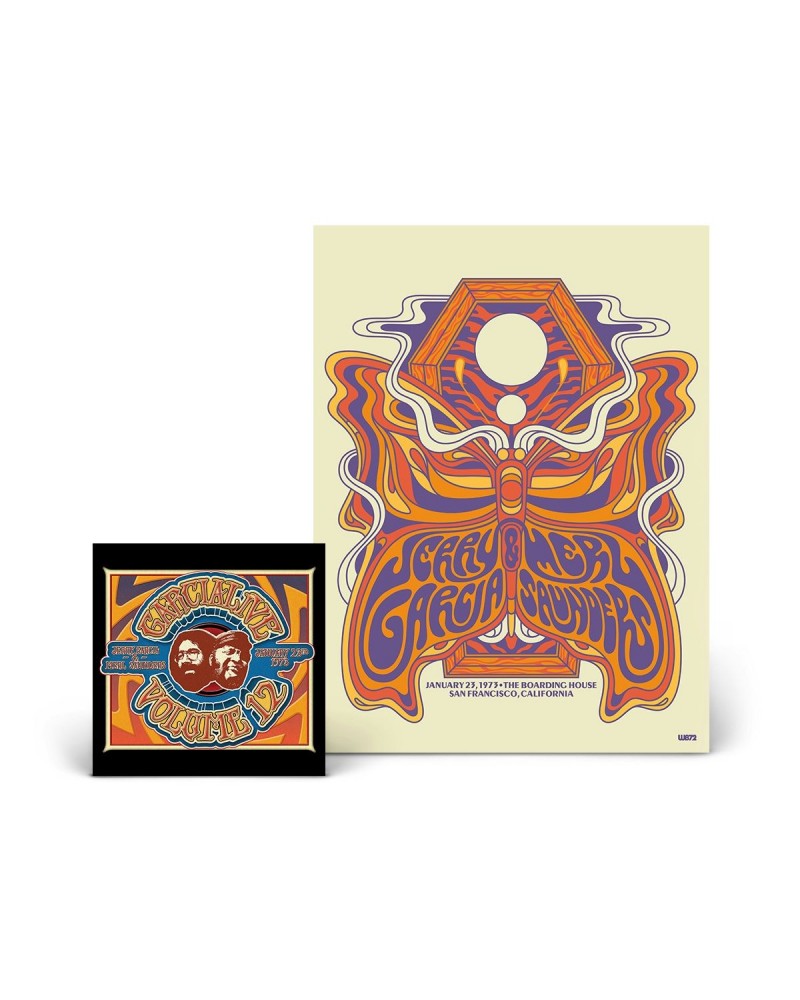 Jerry Garcia – GarciaLive Volume 12: 01/23/73 CD or Download & Poster Bundle $21.16 CD