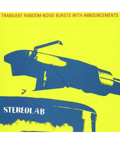 Stereolab TRANSIENT RANDOM NOISE-BURSTS WITH ANNOUNCEMENTS Vinyl Record $14.40 Vinyl