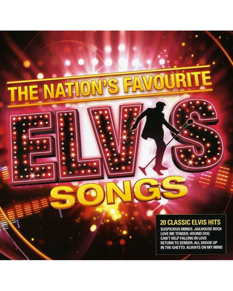 Elvis Presley NATION'S FAVOURITE ELVIS SONG CD $5.33 CD