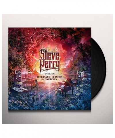 Steve Perry TRACES (ALTERNATE VERSIONS & SKETCHES) (DELUXE PICTURE DISC/RED VINYL/2LP) Vinyl Record $15.04 Vinyl