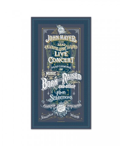 John Mayer Noblesville IN Event Poster $13.80 Decor