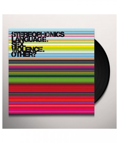 Stereophonics LANGUAGE. SEX. VIOLENCE. OTHER Vinyl Record $8.66 Vinyl