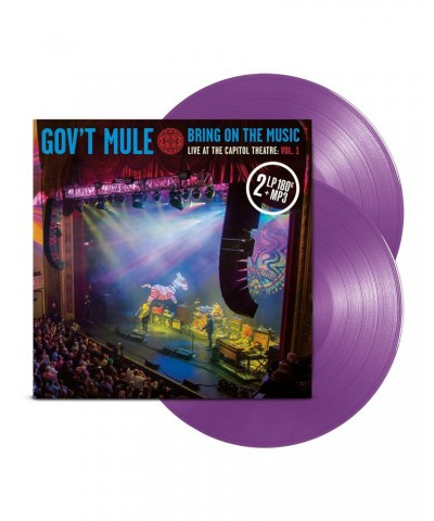 Gov't Mule Red Splatter 2-LP Volume 1: Bring On The Music / Live at The Capitol Theatre (Vinyl) $13.80 Vinyl