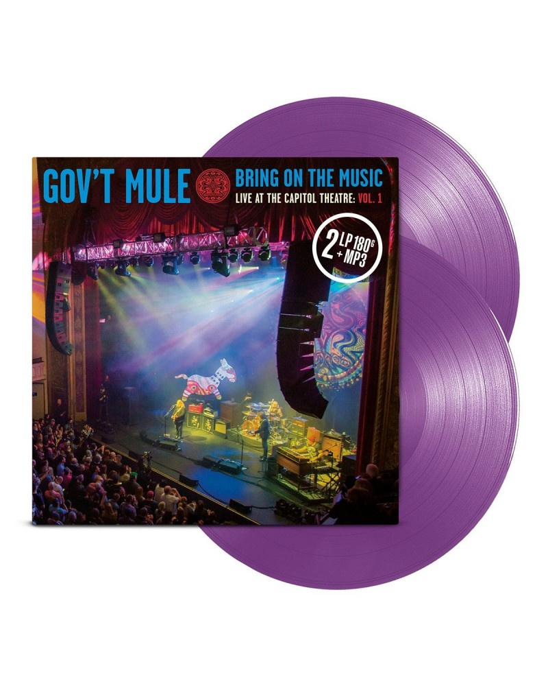 Gov't Mule Red Splatter 2-LP Volume 1: Bring On The Music / Live at The Capitol Theatre (Vinyl) $13.80 Vinyl