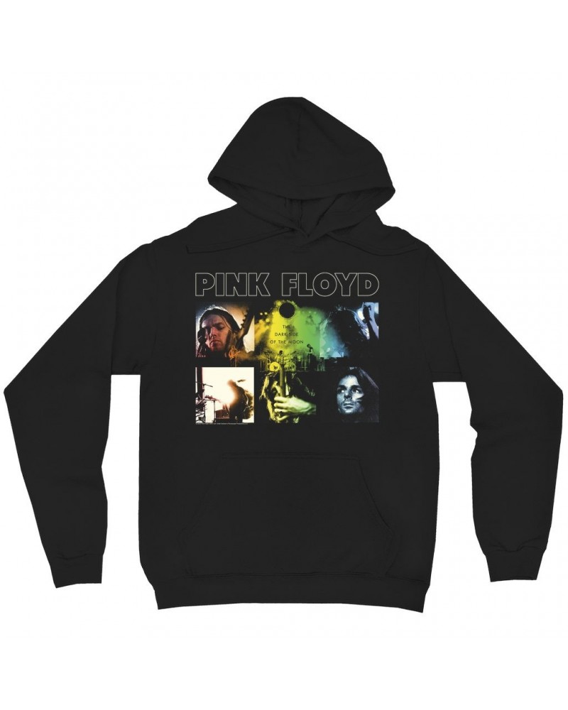 Pink Floyd Hoodie | Rainbow Ombre Live Band Poster Hoodie $17.18 Sweatshirts