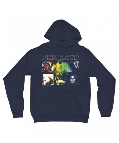 Pink Floyd Hoodie | Rainbow Ombre Live Band Poster Hoodie $17.18 Sweatshirts